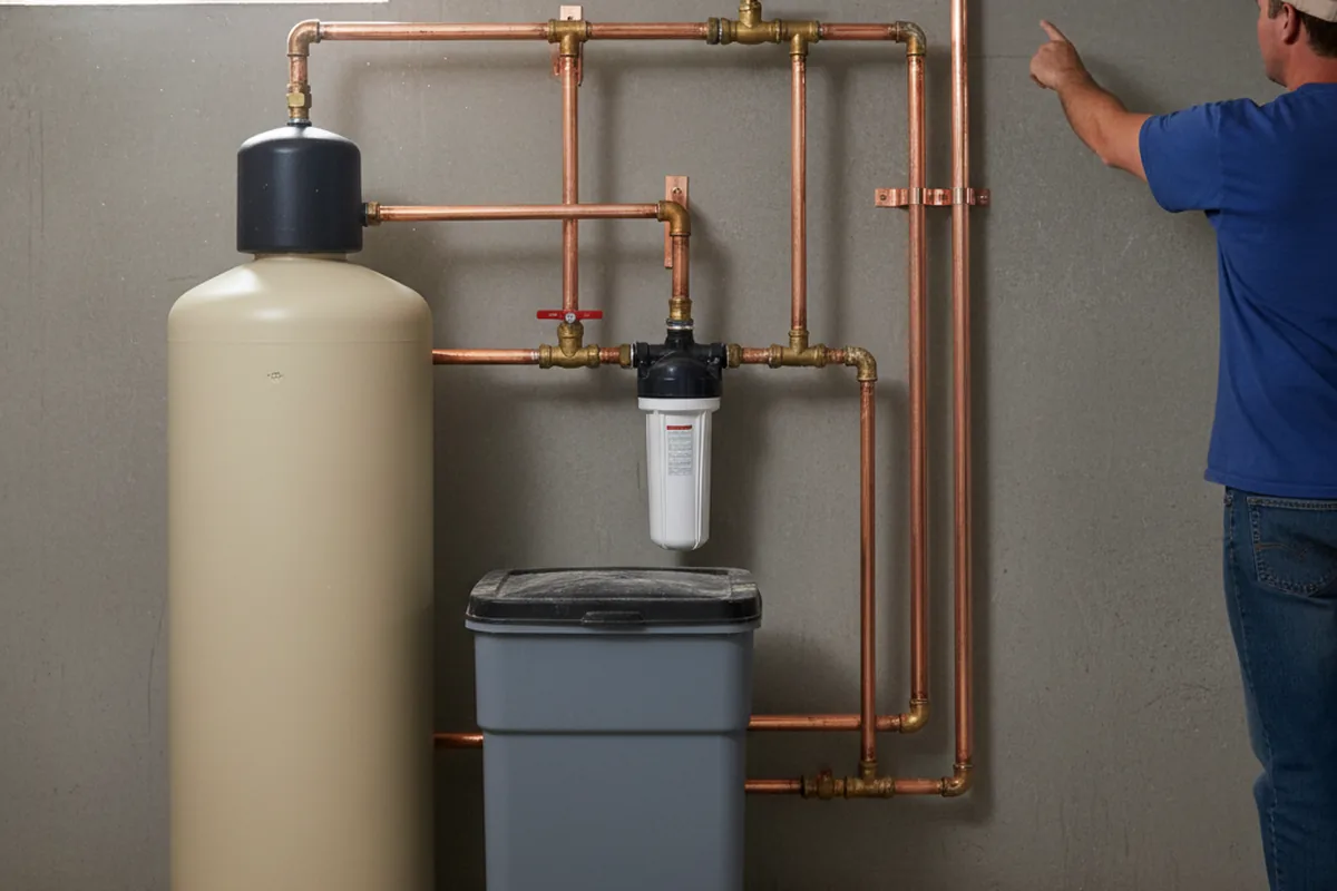 Whole-house water treatment system installed in Delmar